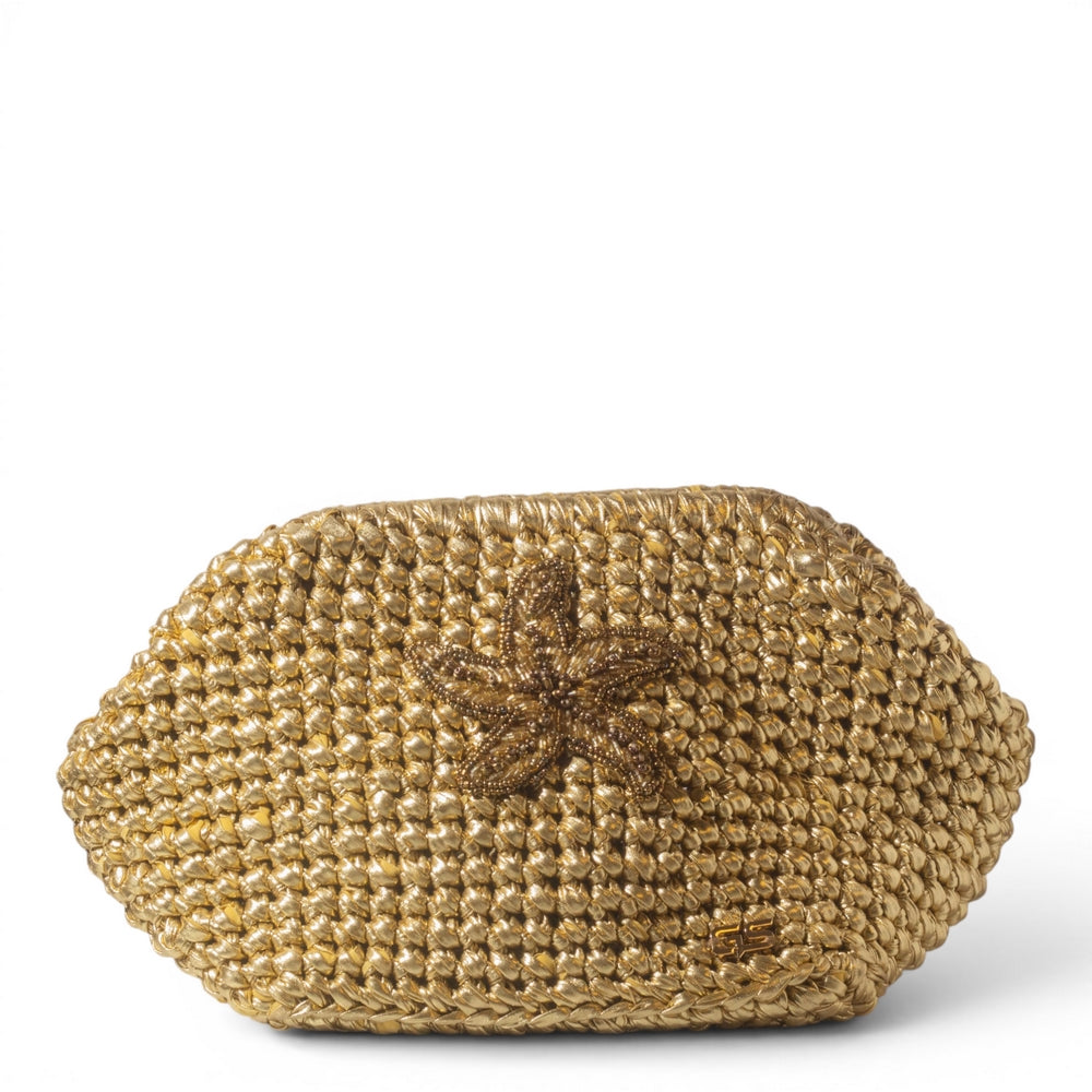 Women Gold Magdool Bag #3482