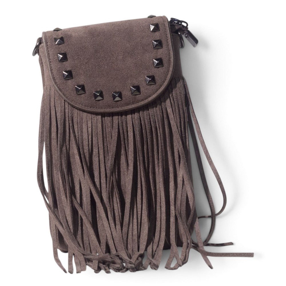 European Union Women Cafe Chamois Hand Bag #3553