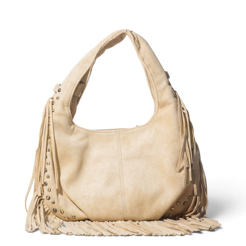 European Union Women Beige Chamois Hand Bag #3563