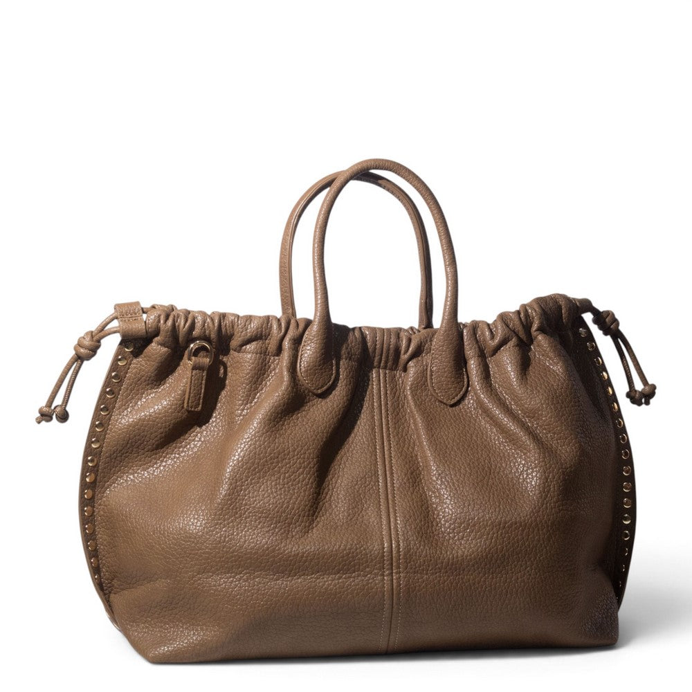 European Union Women Cafe Leather Hand Bag #3577