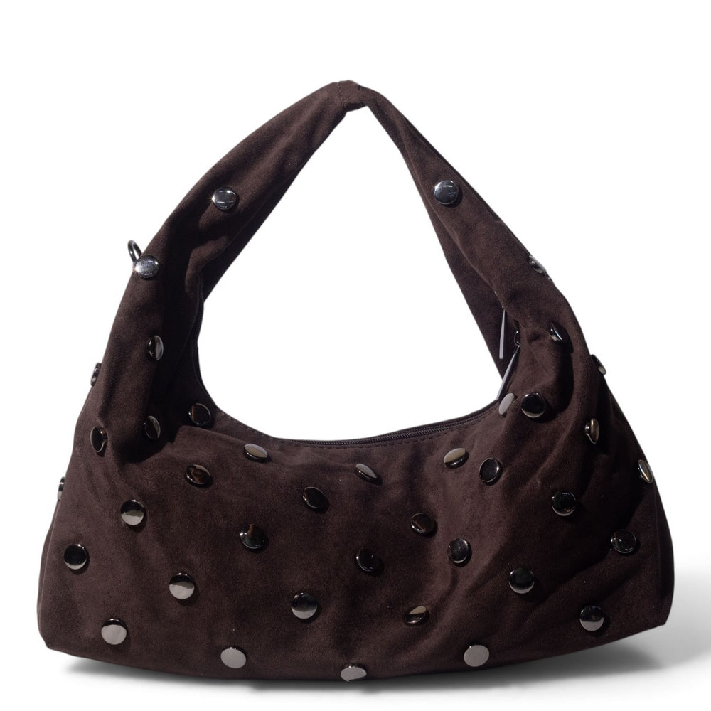 European Union Women Brown Chamois Hand Bag #3585