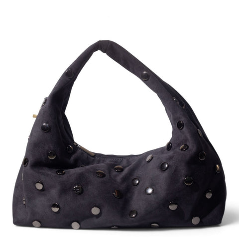 European Union Women Grey Chamois Hand Bag #3586