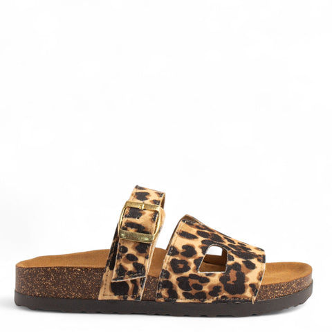 Women Havan Leather Slipper #3738