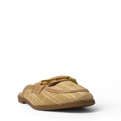 Europeon Union Women Beige Magdool Mules #3855