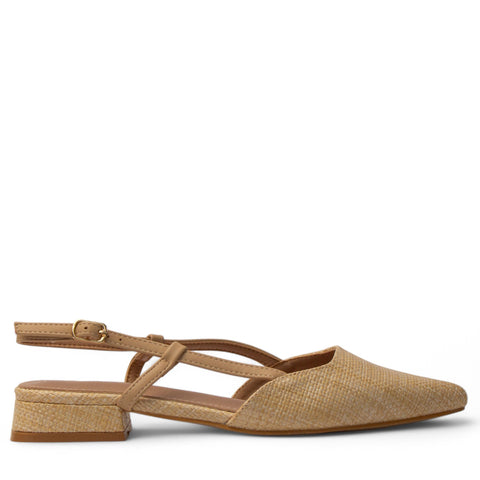 Europeon Union Women Beige Magdool Mules #3908