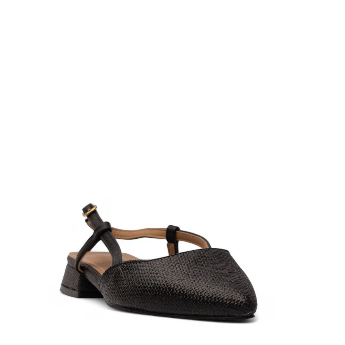 Europeon Union Women Black Magdool Mules #3909