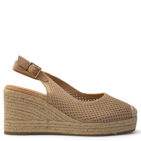 Europeon Union Women Cafe Cloth Wedges #3927
