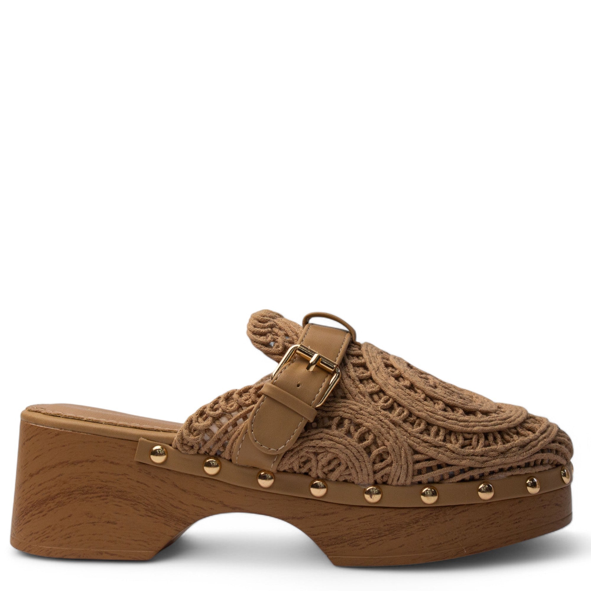 Europeon Union Women Cafe Cloth Wedges #3933