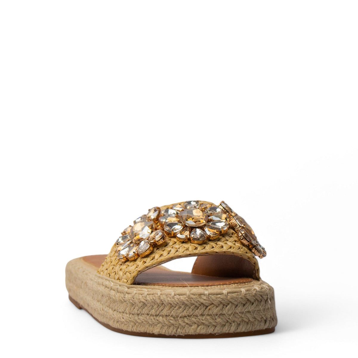 Europeon Union Women Gold Khesh Slipper #4027