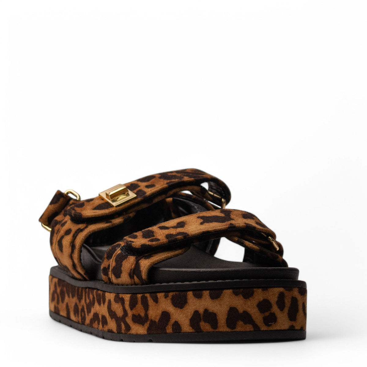 Europeon Union Women Leopard Chamois Sandal #4101