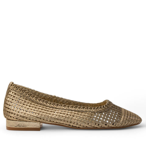 Europeon Union Women Gold Magdool Shoe #4166