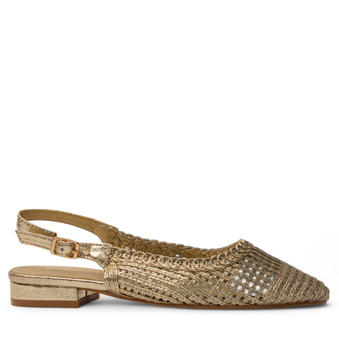 Europeon Union Women Gold Magdool Sandal #4167
