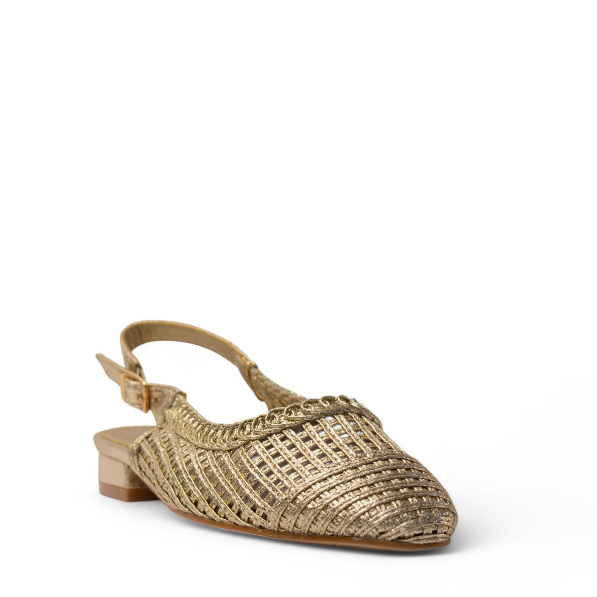 Europeon Union Women Gold Magdool Sandal #4167