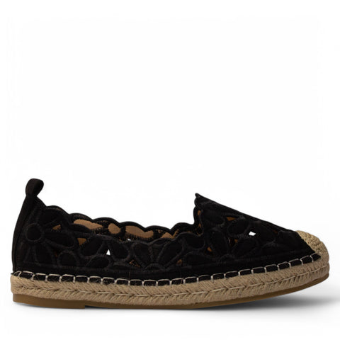Europeon Union Women Black Chamois Shoe #4181