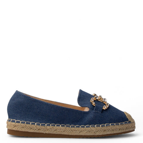 Europeon Union Women Light Blue Jeans Shoe #4183