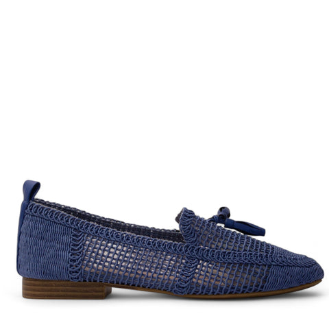 Europeon Union Women Blue Satin Shoe #4190