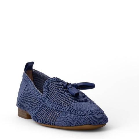 Europeon Union Women Blue Satin Shoe #4190