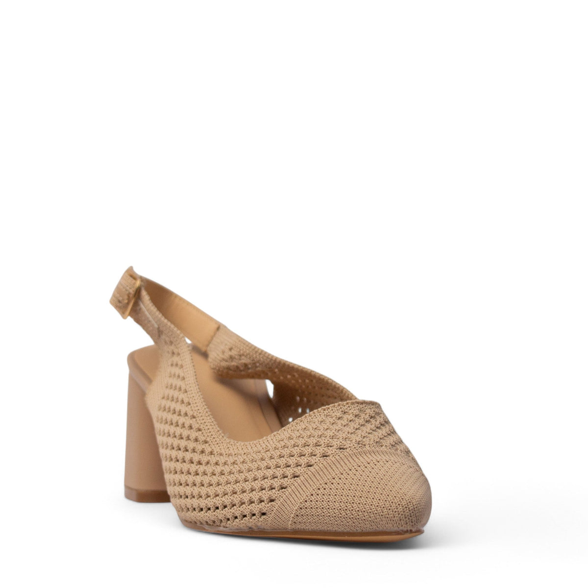 Europeon Union Women Beige Cloth Sandal #4201