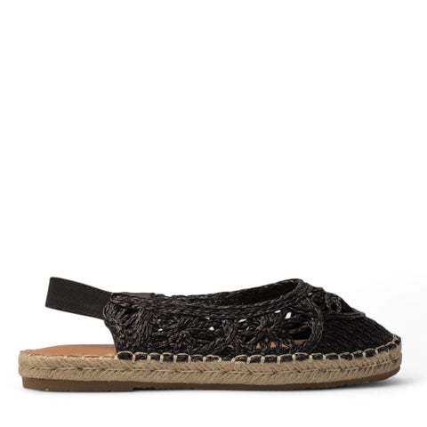 Europeon Union Women Black Magdool Sandal #4219