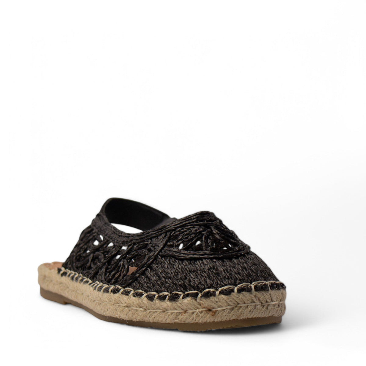 Europeon Union Women Black Magdool Sandal #4219