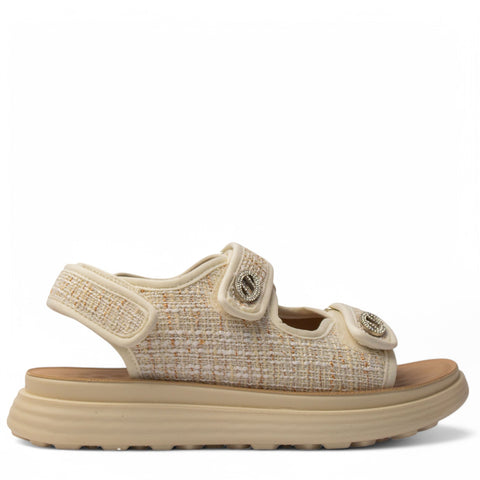 Europeon Union Women Beige Magdool Sandal #4243