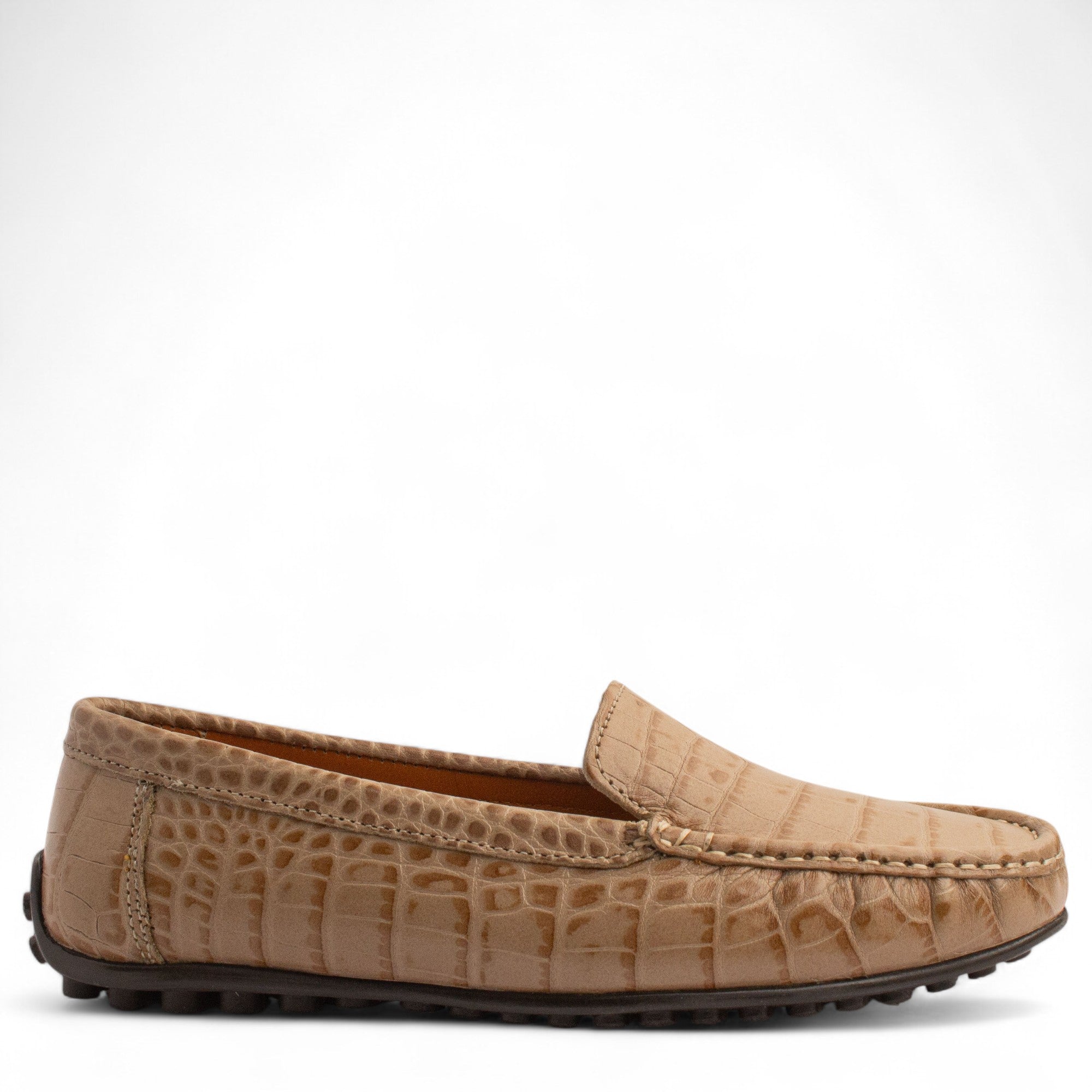 Women Cafe Leather Espadrilles #4312