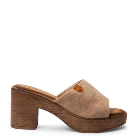 Europeon Union Women Cafe Chamois Wedges #4336