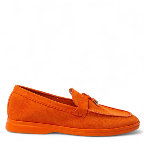 Europeon Union Women Orange Chamois Shoes #4349