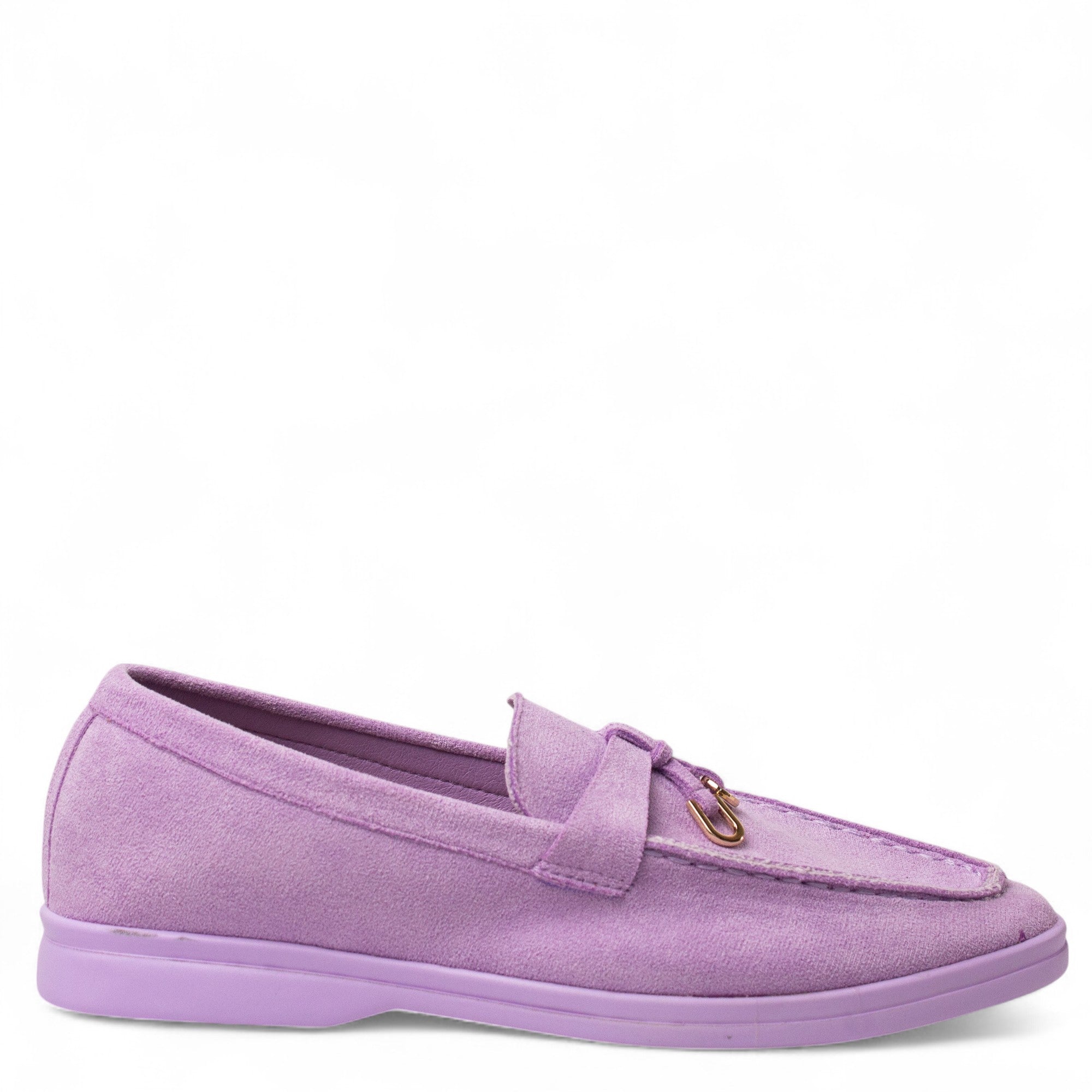 Europeon Union Women Purple Chamois Shoes #4353