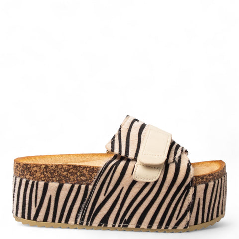 Europeon Union Women Beige Chamois Wedges #4356