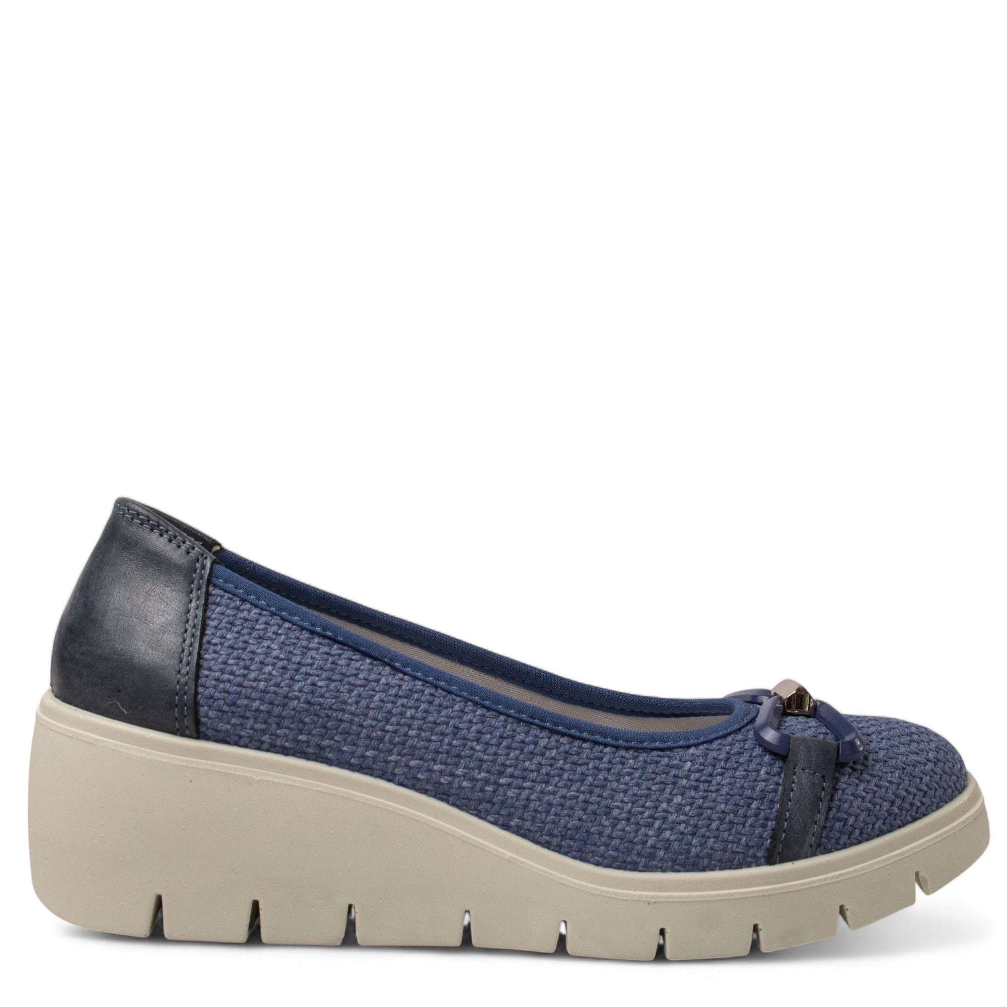 Italian Women Blue Jeans Espadrilles #4431