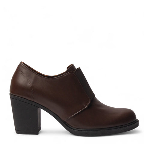 Women Brown Leather Shoes #4506