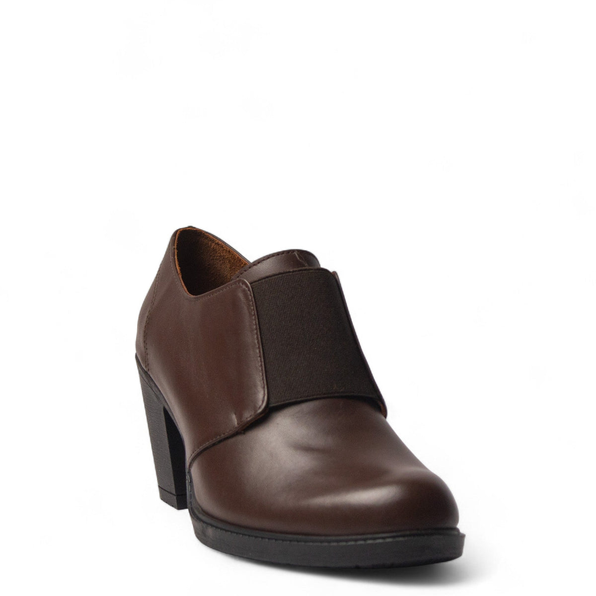 Women Brown Leather Shoes #4506