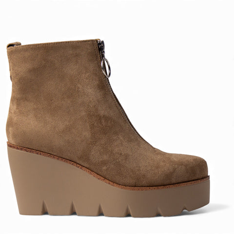 Europeon Union Women Cafe Chamois Half Boot #4533