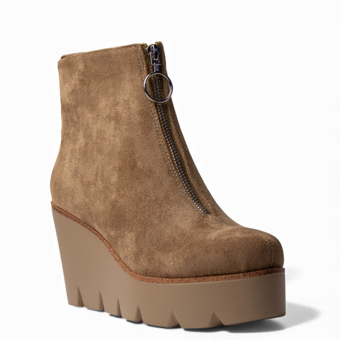 Europeon Union Women Cafe Chamois Half Boot #4533