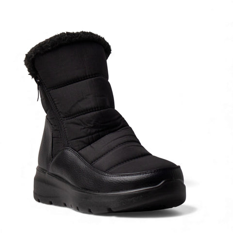 Europeon Union Women Black WaterProof Half Boot #4537