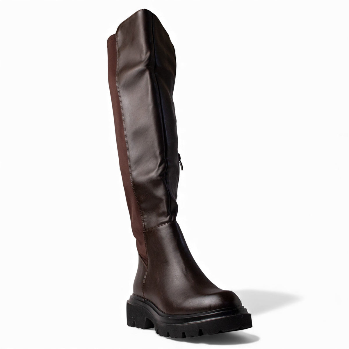 Europeon Union Women Brown Leather Boot #4613