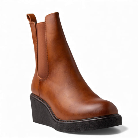 Europeon Union Women Havan Leather Half Boot #4629