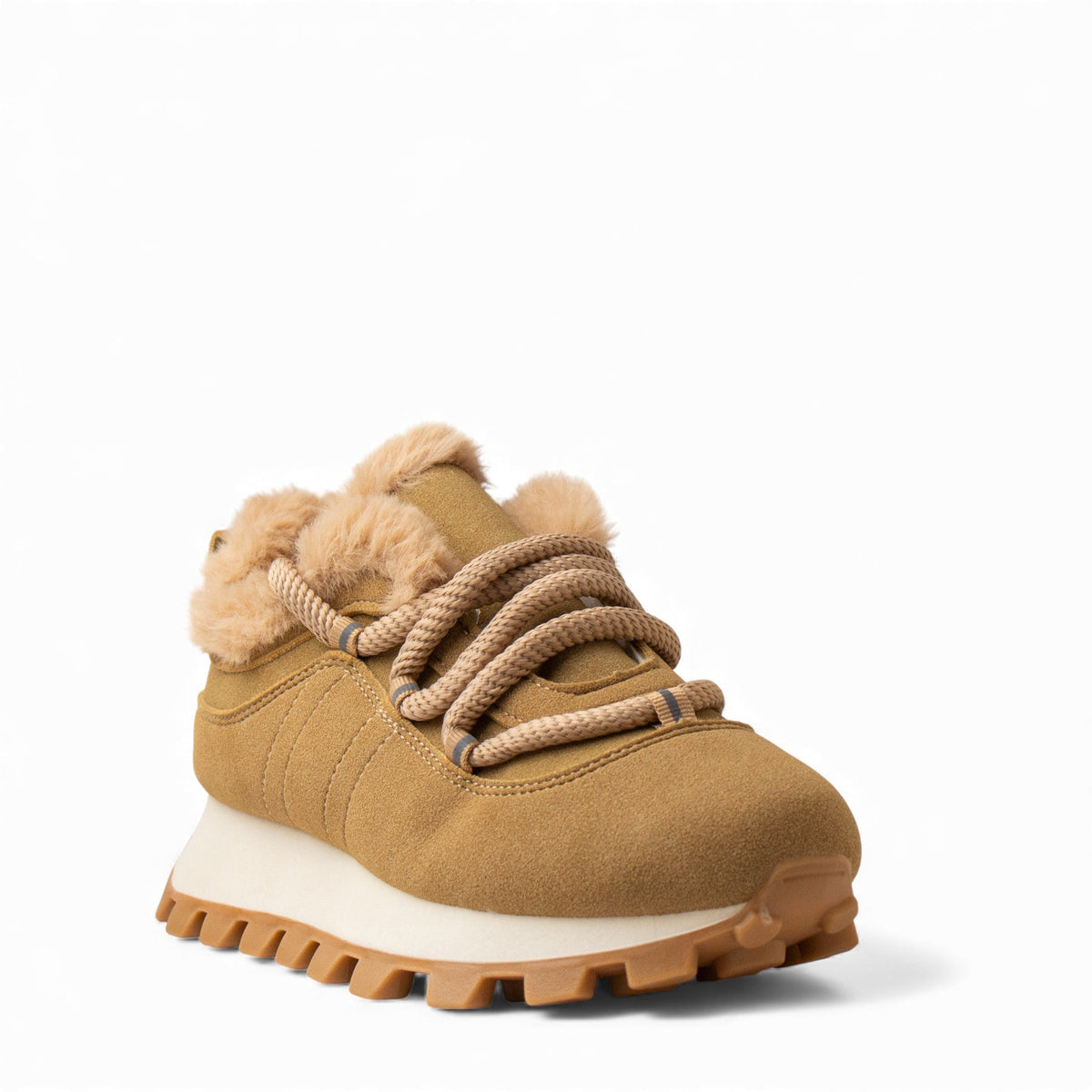 Europeon Union Women Beige Chamois Shoes #4734