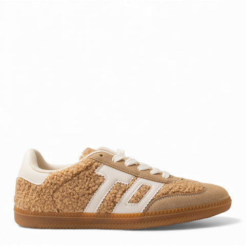 Europeon Union Women Beige Fur Shoes #4735