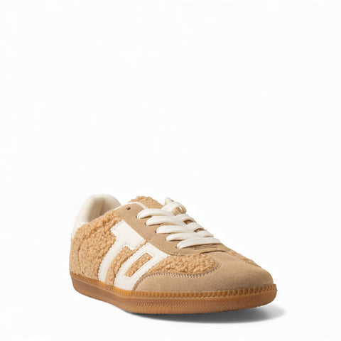 Europeon Union Women Beige Fur Shoes #4735