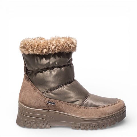 Italian Women Cafe WaterProof HalfBoot #4753