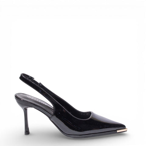 EuropeonUnion Women Black VernisLeather Heels #4781