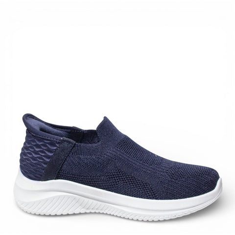 EuropeonUnion Women DarkBlue Cloth Shoes #4795