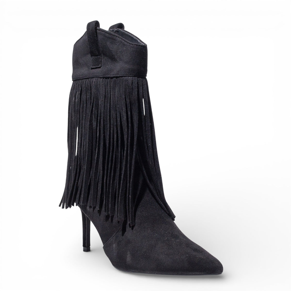 EuropeonUnion Women Black Chamois HalfBoot #4817