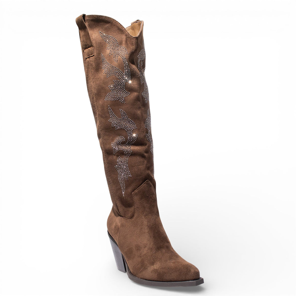 EuropeonUnion Women Brown Chamois Boot #4819