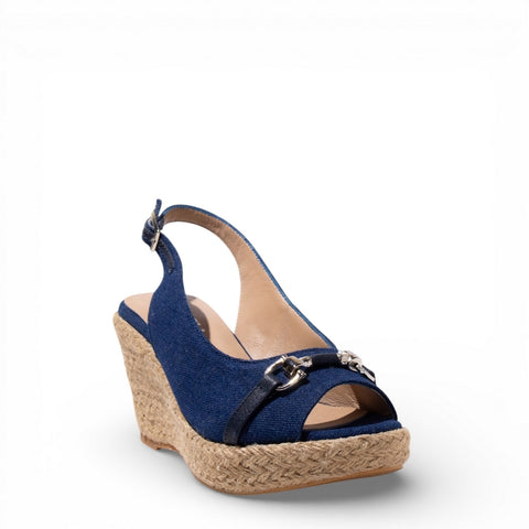 Women Blue Jeans Sandal #4898