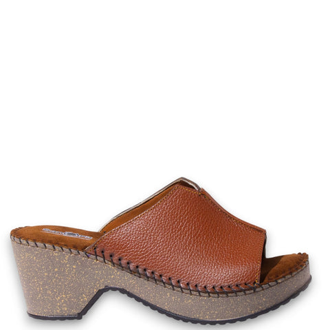 Women Havan Leather Wedges #4926