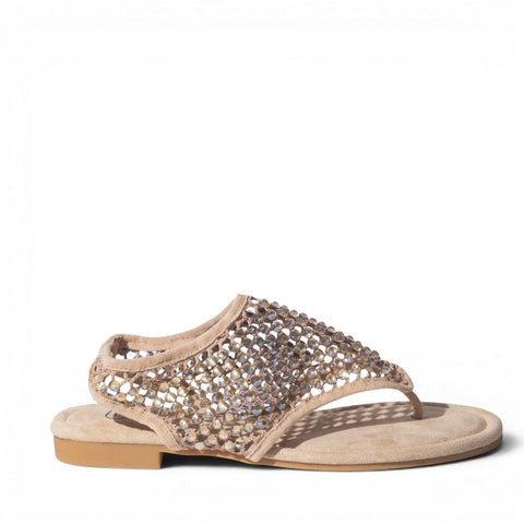Europeon Union Women Cafe Cloth Sandal #4955