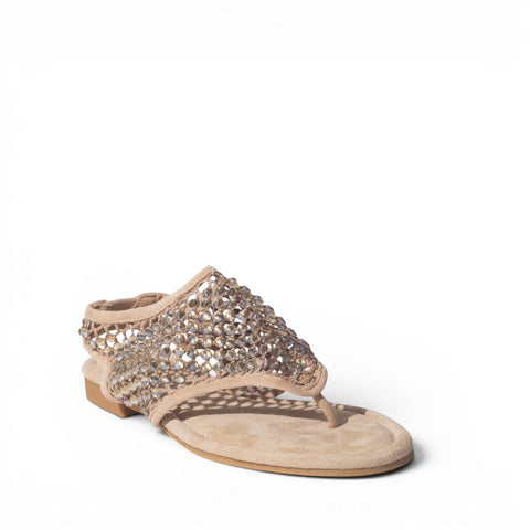 Europeon Union Women Cafe Cloth Sandal #4955
